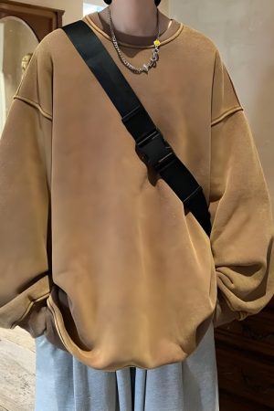 Quick Outfits, Modest Fashion Outfits Ideas Soft Boy Casual Oversized Sweatshirt