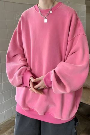 Quick Outfits, Modest Fashion Outfits Ideas Soft Boy Casual Oversized Sweatshirt