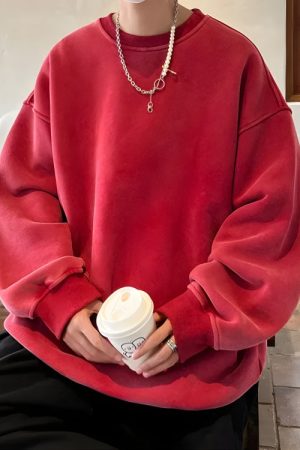 Quick Outfits, Modest Fashion Outfits Ideas Soft Boy Casual Oversized Sweatshirt