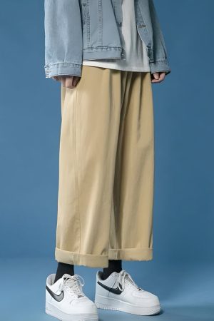 Quick Outfits, Modest Fashion Outfits Ideas Soft Boy Casual Straight Leg Pants