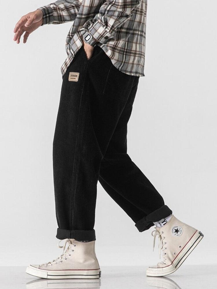Quick Outfits, Modest Fashion Outfits Ideas Soft Boy Corduroy Jogger Pants Quick Outfits, Modest Fashion Outfits Ideas Soft Boy Corduroy Jogger Pants