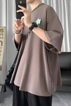 Quick Outfits, Modest Fashion Outfits Ideas Soft Boy Daisy Oversize Tee