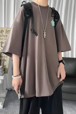 Quick Outfits, Modest Fashion Outfits Ideas Soft Boy Daisy Oversize Tee