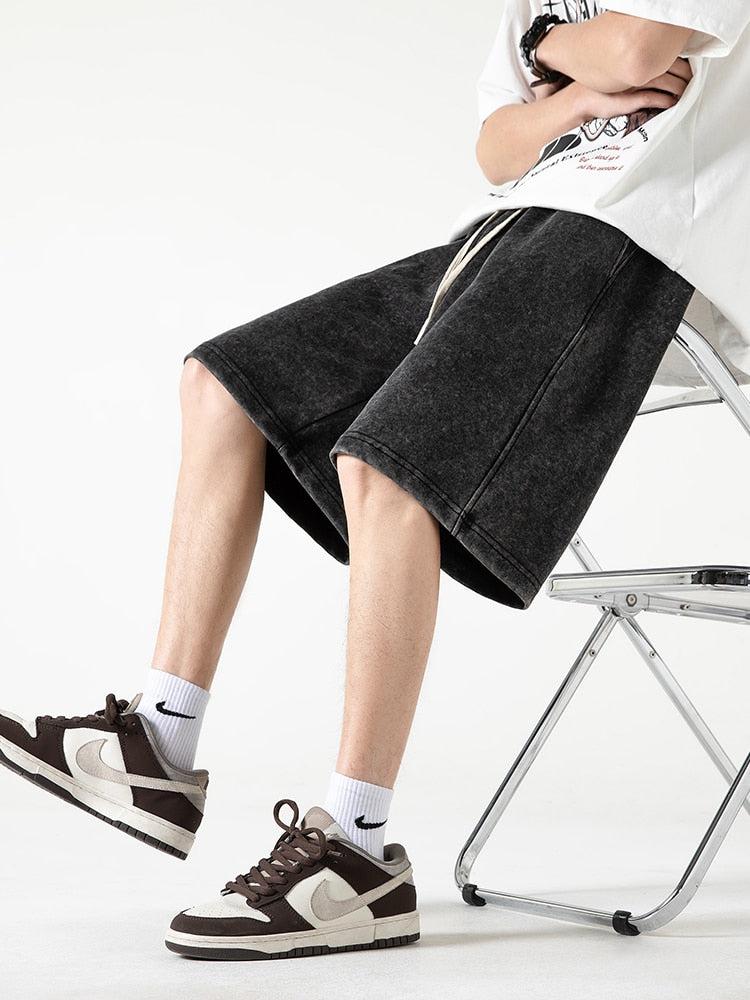 Quick Outfits, Modest Fashion Outfits Ideas Soft Boy Drawstring Waist Sweatshort Quick Outfits, Modest Fashion Outfits Ideas Soft Boy Drawstring Waist Sweatshort