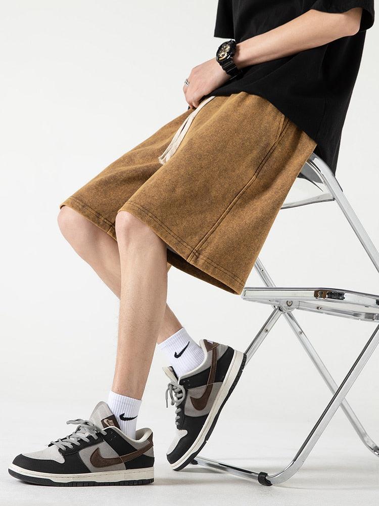 Quick Outfits, Modest Fashion Outfits Ideas Soft Boy Drawstring Waist Sweatshort Quick Outfits, Modest Fashion Outfits Ideas Soft Boy Drawstring Waist Sweatshort