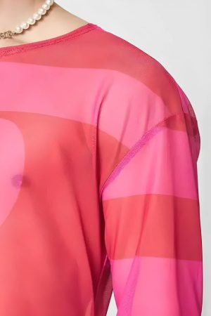 Quick Outfits, Modest Fashion Outfits Ideas Soft Boy Heart Cut Out Crop Top