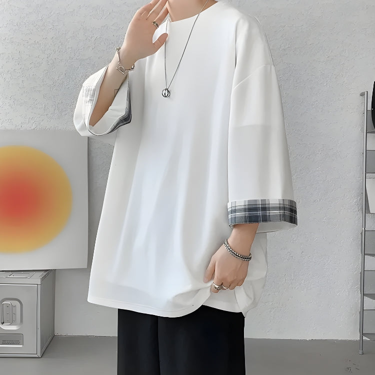 Quick Outfits, Modest Fashion Outfits Ideas Soft Boy Oversize Detailed Tee Quick Outfits, Modest Fashion Outfits Ideas Soft Boy Oversize Detailed Tee