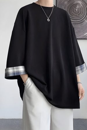 Quick Outfits, Modest Fashion Outfits Ideas Soft Boy Oversize Detailed Tee