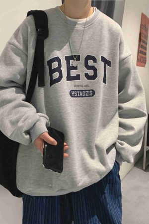 Quick Outfits, Modest Fashion Outfits Ideas Soft Boy Oversized Sweatshirt