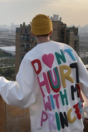 Quick Outfits, Modest Fashion Outfits Ideas Soft Boy Printed Sweatshirt