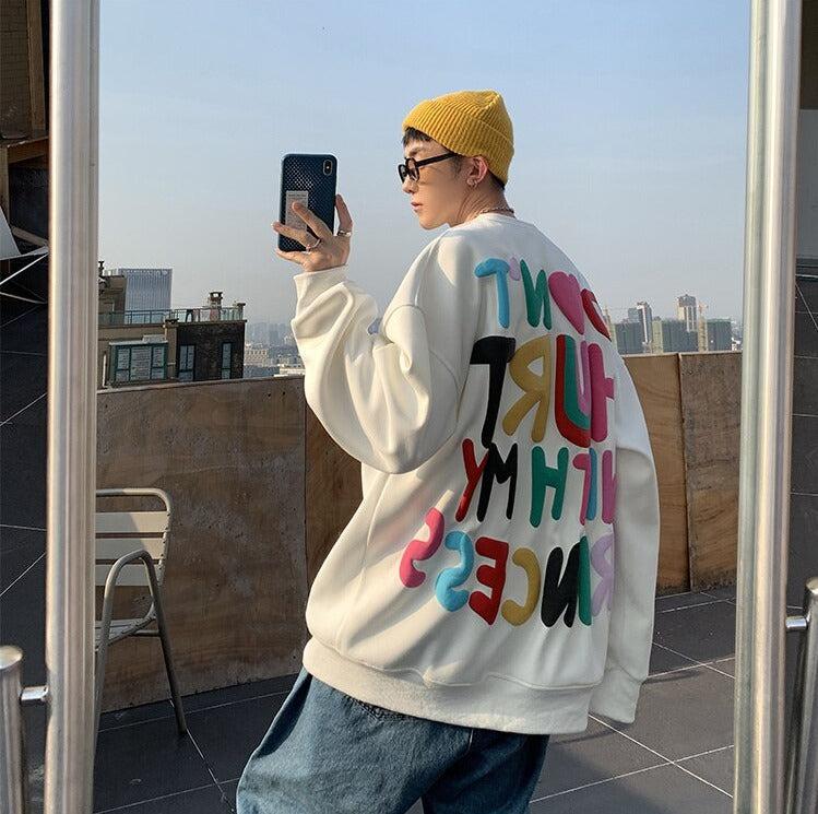 Quick Outfits, Modest Fashion Outfits Ideas Soft Boy Printed Sweatshirt Quick Outfits, Modest Fashion Outfits Ideas Soft Boy Printed Sweatshirt