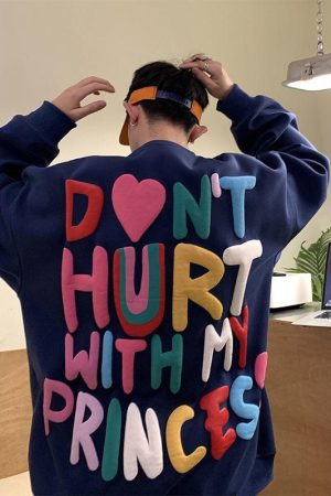 Quick Outfits, Modest Fashion Outfits Ideas Soft Boy Printed Sweatshirt