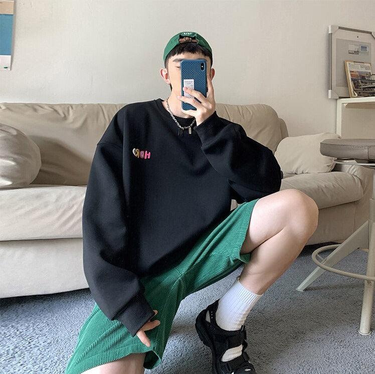 Quick Outfits, Modest Fashion Outfits Ideas Soft Boy Printed Sweatshirt Quick Outfits, Modest Fashion Outfits Ideas Soft Boy Printed Sweatshirt