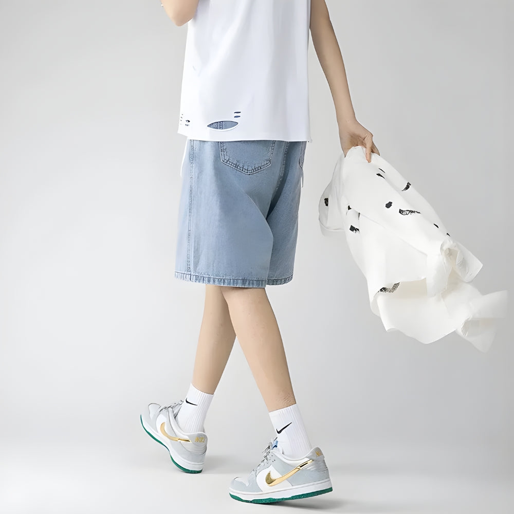 Quick Outfits, Modest Fashion Outfits Ideas Soft Boy Wide Leg Shorts Quick Outfits, Modest Fashion Outfits Ideas Soft Boy Wide Leg Shorts