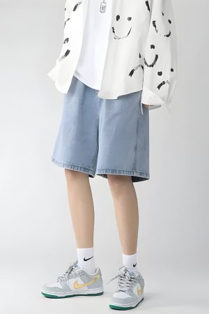 Quick Outfits, Modest Fashion Outfits Ideas Soft Boy Wide Leg Shorts