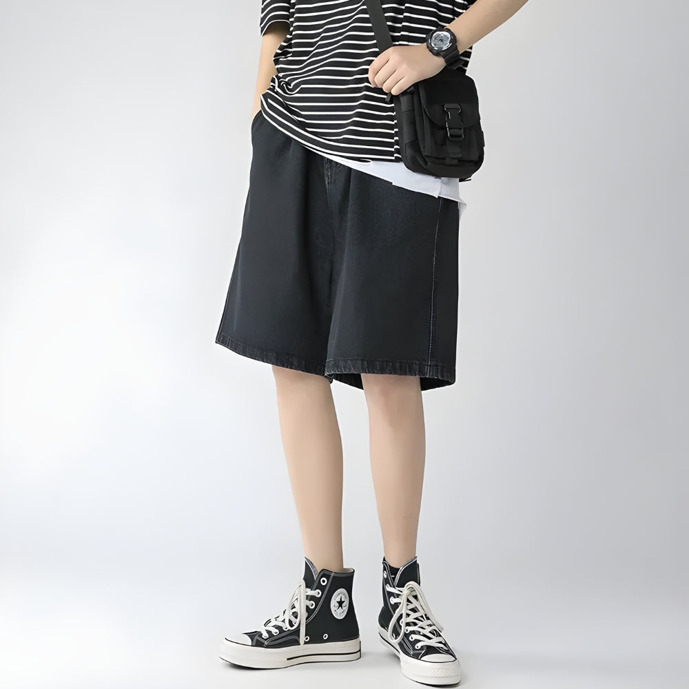 Quick Outfits, Modest Fashion Outfits Ideas Soft Boy Wide Leg Shorts Quick Outfits, Modest Fashion Outfits Ideas Soft Boy Wide Leg Shorts