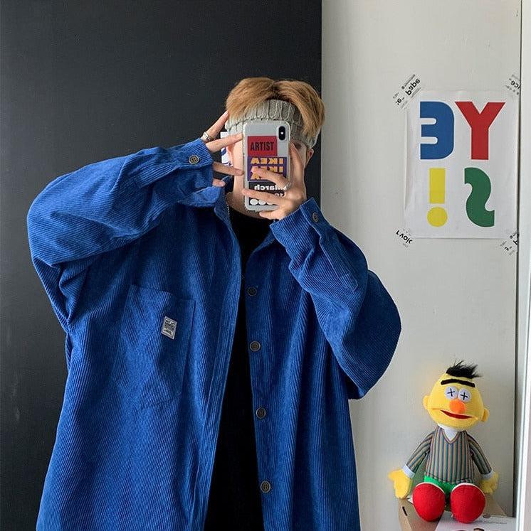 Quick Outfits, Modest Fashion Outfits Ideas Soft Corduroy Casual Shirt Quick Outfits, Modest Fashion Outfits Ideas Soft Corduroy Casual Shirt