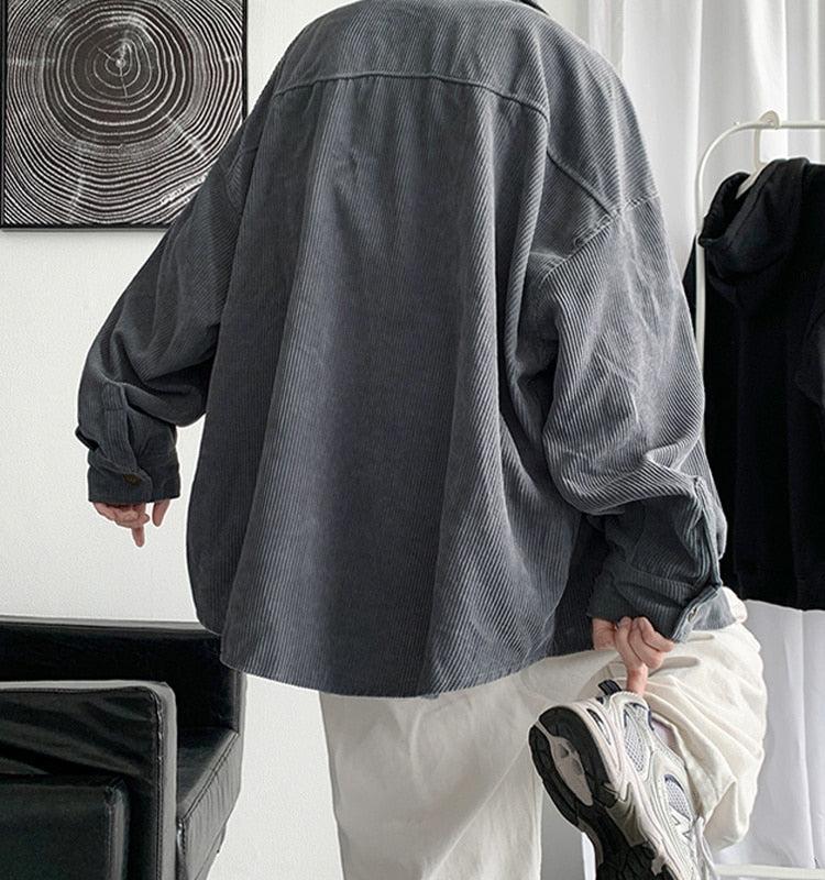 Quick Outfits, Modest Fashion Outfits Ideas Soft Corduroy Casual Shirt Quick Outfits, Modest Fashion Outfits Ideas Soft Corduroy Casual Shirt