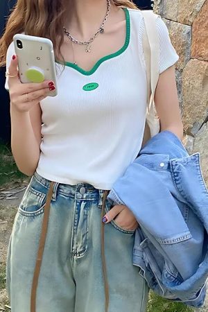 Quick Outfits, Modest Fashion Outfits Ideas Soft Girl Basic Corduroy Top