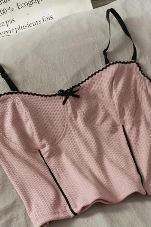 Quick Outfits, Modest Fashion Outfits Ideas Soft Girl Bow Corduroy Top