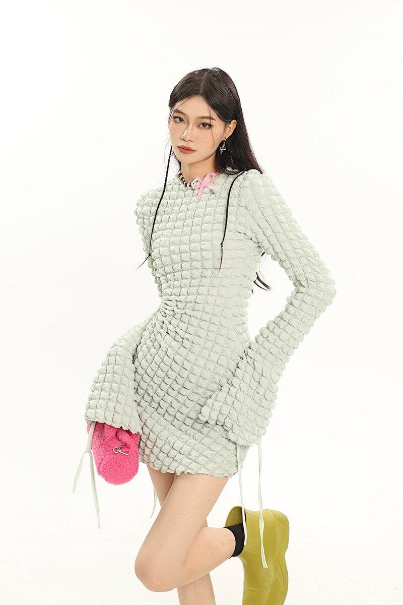 Quick Outfits, Modest Fashion Outfits Ideas Soft Girl Cut Out Mini Dress Quick Outfits, Modest Fashion Outfits Ideas Soft Girl Cut Out Mini Dress