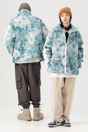 Quick Outfits, Modest Fashion Outfits Ideas Soft Girl Daisy Jacket