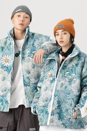 Quick Outfits, Modest Fashion Outfits Ideas Soft Girl Daisy Jacket