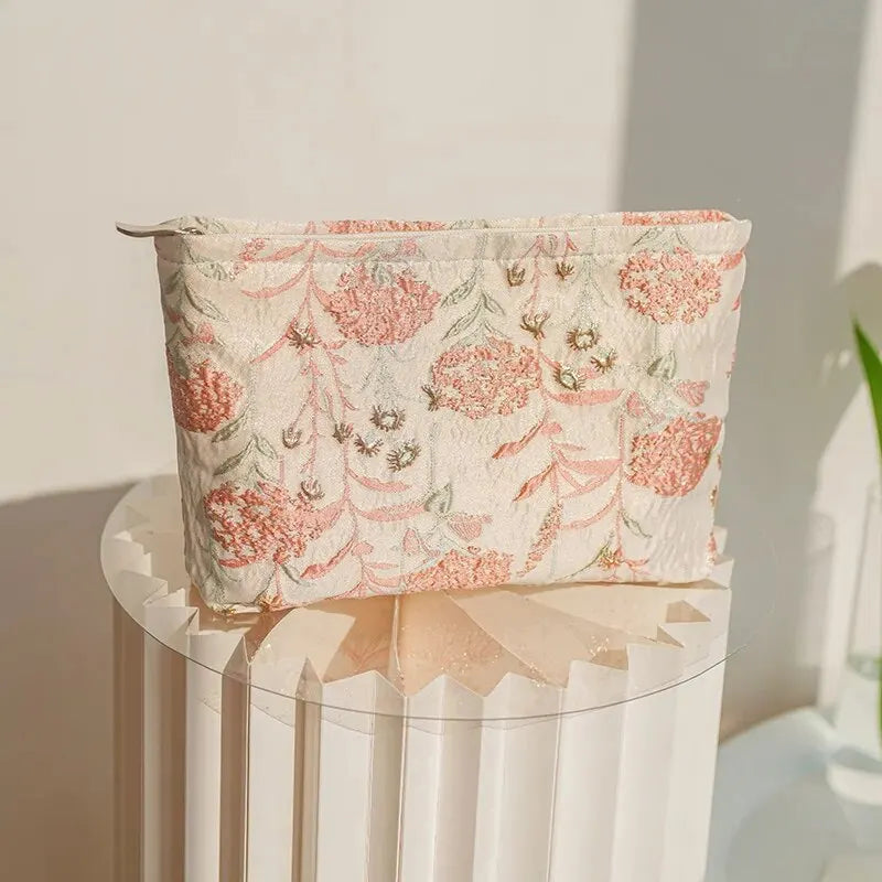 Quick Outfits, Modest Fashion Outfits Ideas Soft Girl Floral Makeup Bag Quick Outfits, Modest Fashion Outfits Ideas Soft Girl Floral Makeup Bag