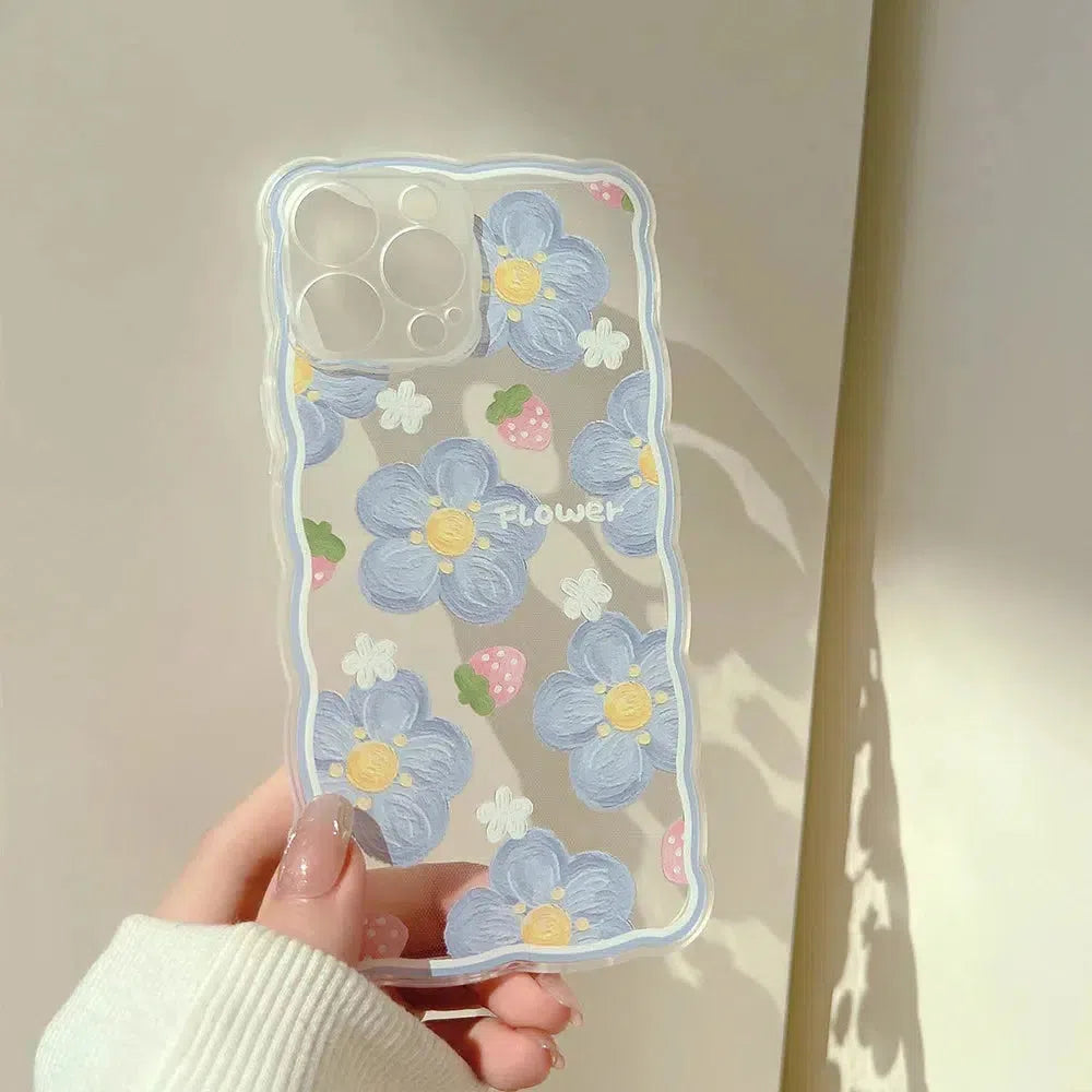 Quick Outfits, Modest Fashion Outfits Ideas Soft Girl Flowers Clear Phone Case Quick Outfits, Modest Fashion Outfits Ideas Soft Girl Flowers Clear Phone Case