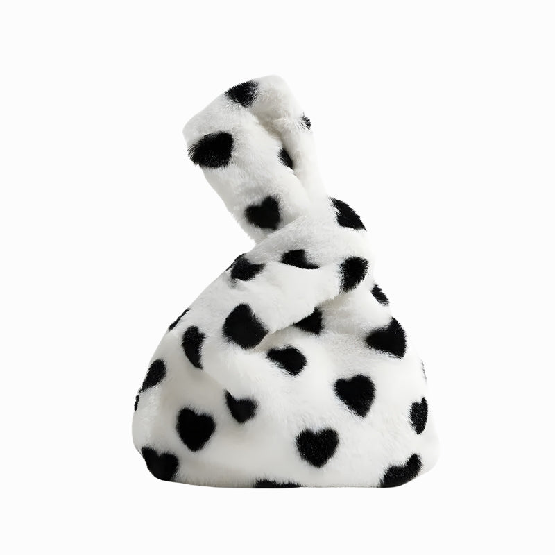 Quick Outfits, Modest Fashion Outfits Ideas Soft Girl Heart Fluffy Wrist Bag Quick Outfits, Modest Fashion Outfits Ideas Soft Girl Heart Fluffy Wrist Bag