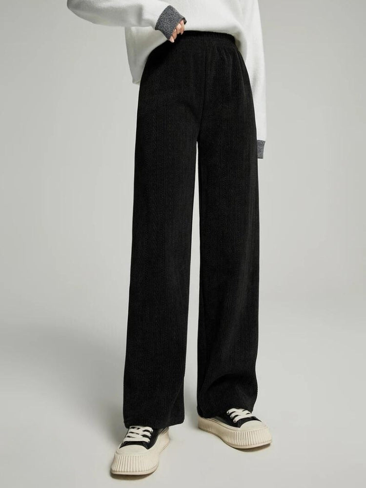 Quick Outfits, Modest Fashion Outfits Ideas Soft Girl Knitted Sweatpants Quick Outfits, Modest Fashion Outfits Ideas Soft Girl Knitted Sweatpants