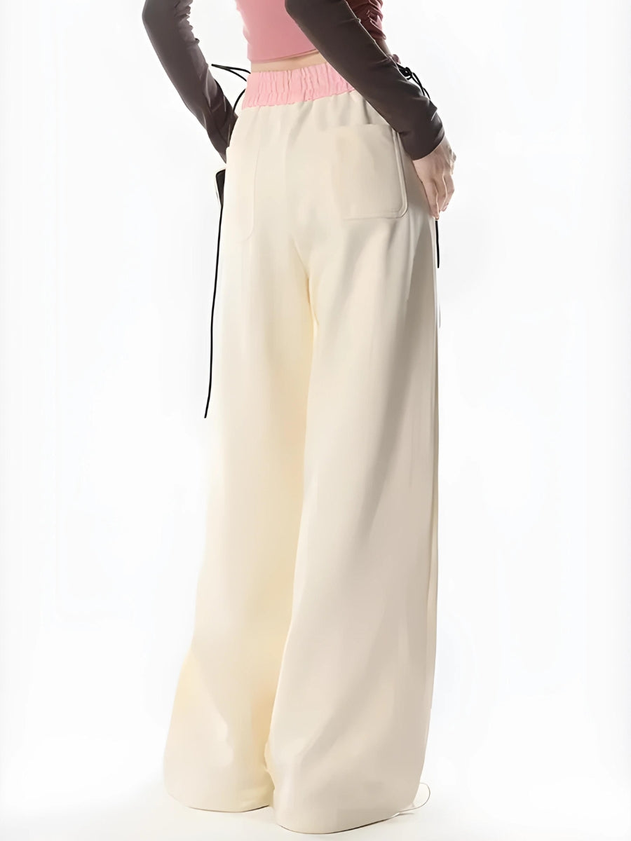 Quick Outfits, Modest Fashion Outfits Ideas Soft Girl Lace Up Sweatpants Quick Outfits, Modest Fashion Outfits Ideas Soft Girl Lace Up Sweatpants