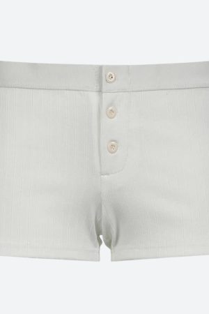 Quick Outfits, Modest Fashion Outfits Ideas Soft Girl Low Rise Knitted Shorts