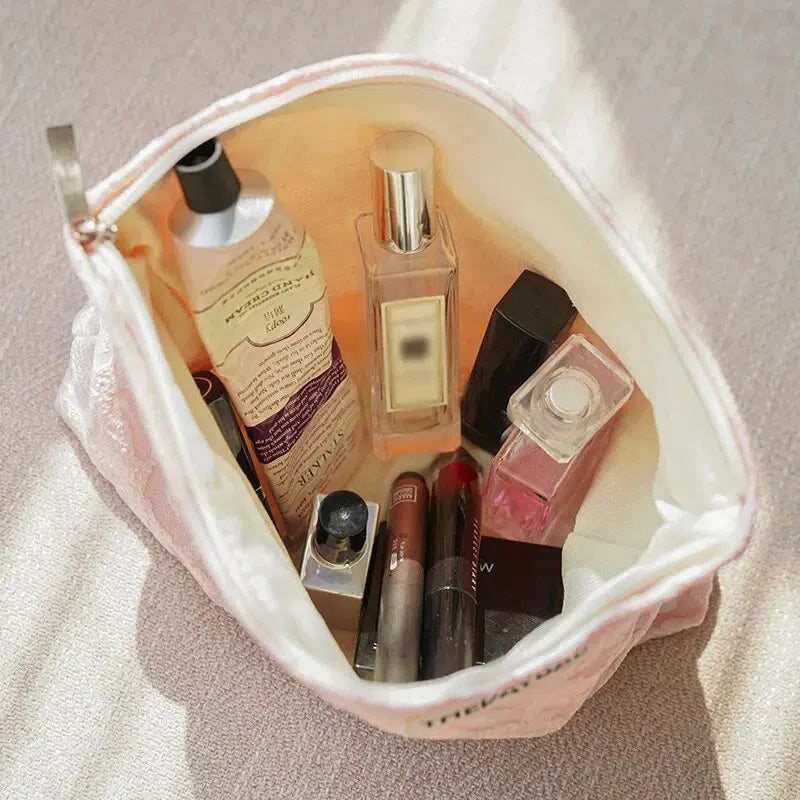 Quick Outfits, Modest Fashion Outfits Ideas Soft Girl Pink Leopard Makeup Bag Quick Outfits, Modest Fashion Outfits Ideas Soft Girl Pink Leopard Makeup Bag