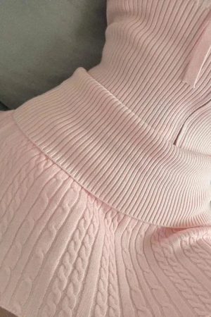 Quick Outfits, Modest Fashion Outfits Ideas Soft Girl Pink Mini Skirt