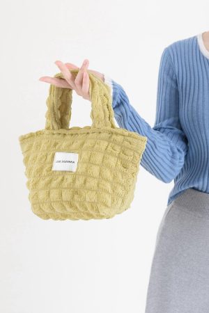 Quick Outfits, Modest Fashion Outfits Ideas Soft Girl Popcorn Handbag