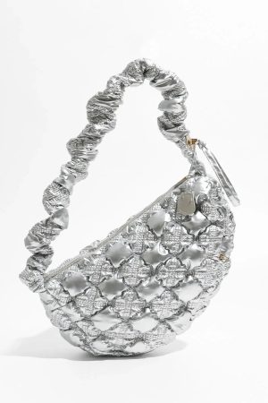 Quick Outfits, Modest Fashion Outfits Ideas Soft Girl Quilted Bubble Shoulder Bag