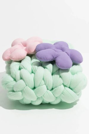 Quick Outfits, Modest Fashion Outfits Ideas Soft Girl Super Bulky Yarn Handbag