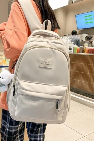 Quick Outfits, Modest Fashion Outfits Ideas Soft Girl Waterproof School Backpack