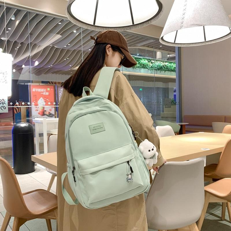Quick Outfits, Modest Fashion Outfits Ideas Soft Girl Waterproof School Backpack Quick Outfits, Modest Fashion Outfits Ideas Soft Girl Waterproof School Backpack