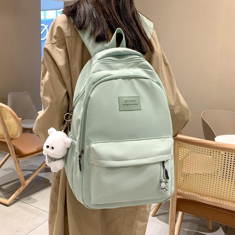 Quick Outfits, Modest Fashion Outfits Ideas Soft Girl Waterproof School Backpack Quick Outfits, Modest Fashion Outfits Ideas Soft Girl Waterproof School Backpack