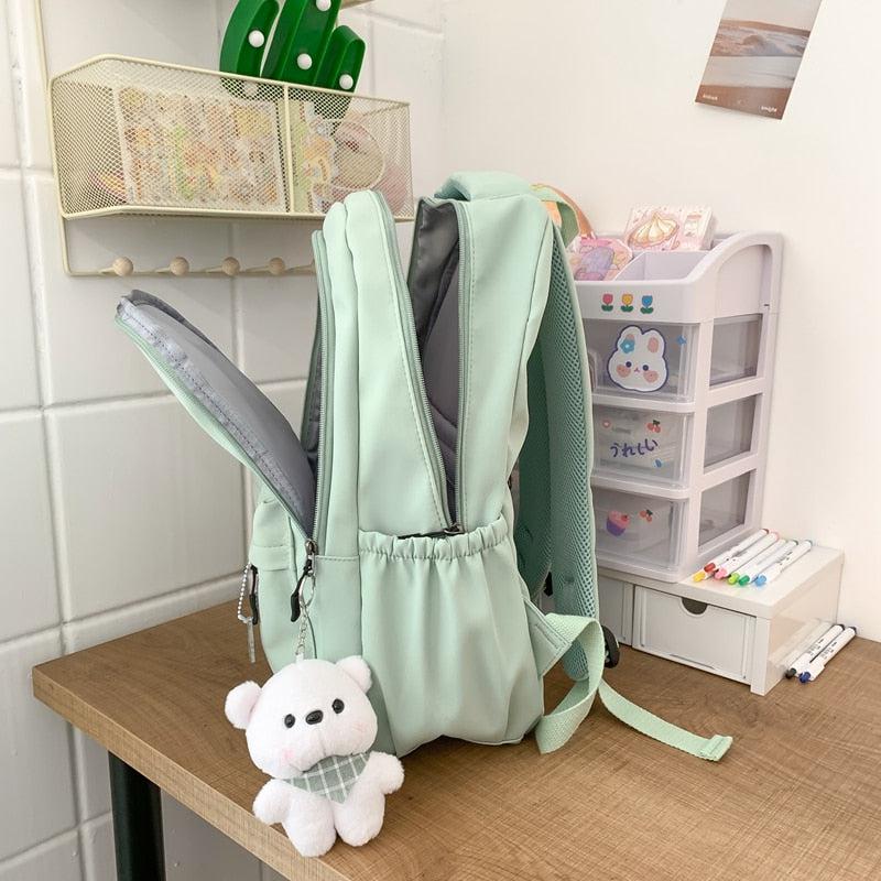 Quick Outfits, Modest Fashion Outfits Ideas Soft Girl Waterproof School Backpack Quick Outfits, Modest Fashion Outfits Ideas Soft Girl Waterproof School Backpack