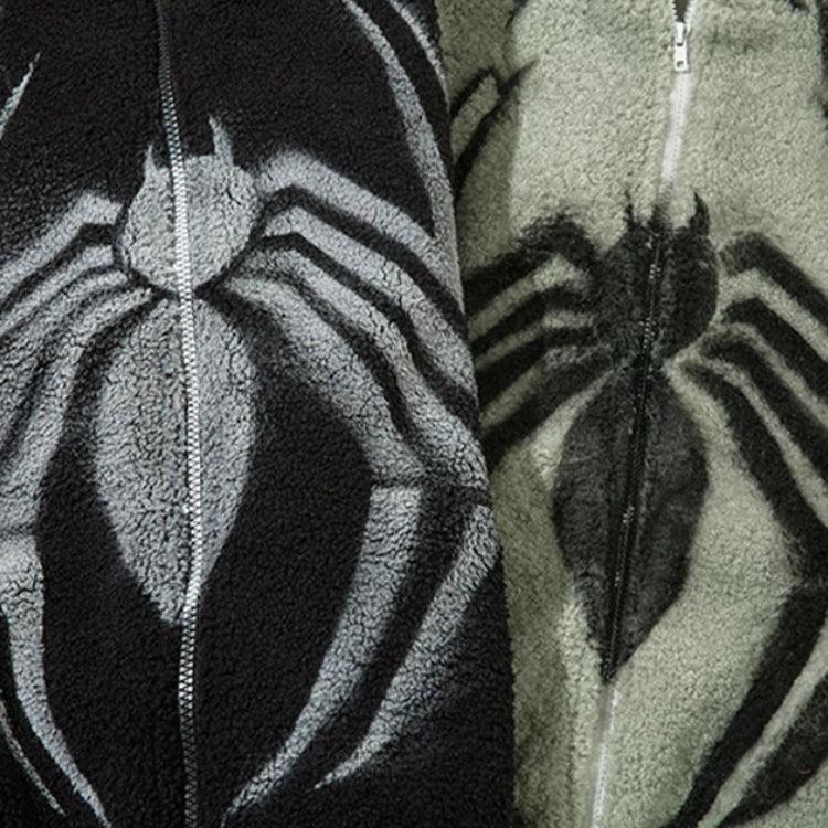 Quick Outfits, Modest Fashion Outfits Ideas Spider Full Zip-Up Teddy Hoodie Jacket Quick Outfits, Modest Fashion Outfits Ideas Spider Full Zip-Up Teddy Hoodie Jacket