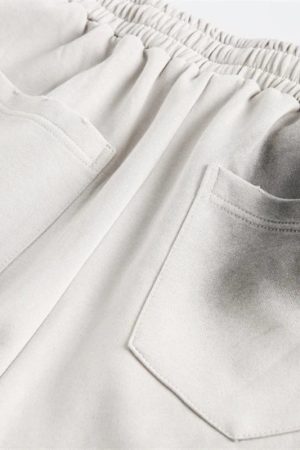 Quick Outfits, Modest Fashion Outfits Ideas Spray-Effect Sport Shorts