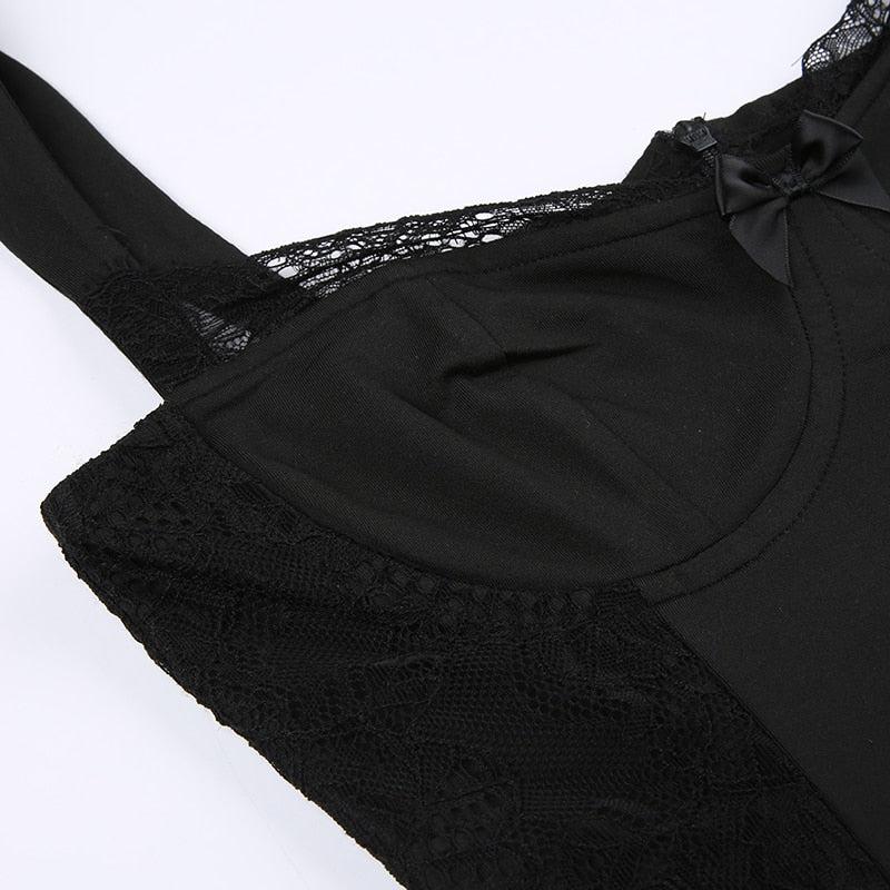 Quick Outfits, Modest Fashion Outfits Ideas Square Neck Lace Mini Dress Quick Outfits, Modest Fashion Outfits Ideas Square Neck Lace Mini Dress