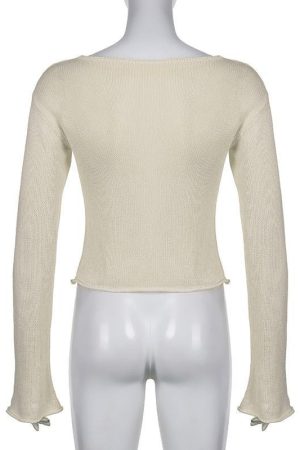 Quick Outfits, Modest Fashion Outfits Ideas Star Embroidery Knitted Top