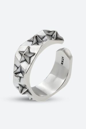Quick Outfits, Modest Fashion Outfits Ideas Star Silver Ring