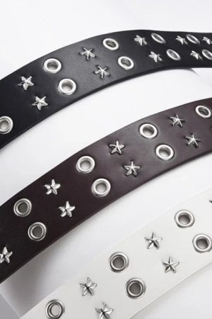 Quick Outfits, Modest Fashion Outfits Ideas Star Studded Belt with Chain