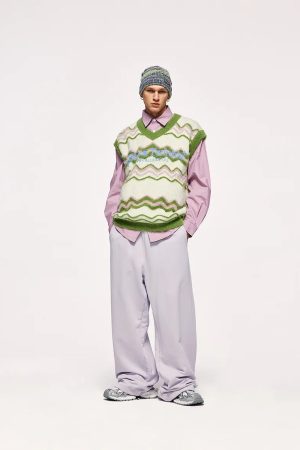 Quick Outfits, Modest Fashion Outfits Ideas Stars Twinkle Fluffy Sweater Vest