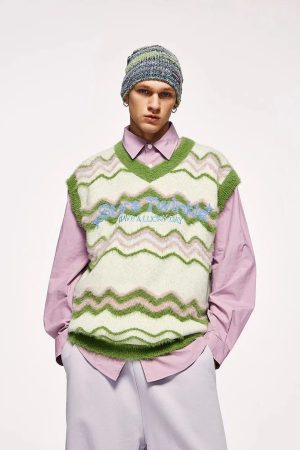 Quick Outfits, Modest Fashion Outfits Ideas Stars Twinkle Fluffy Sweater Vest